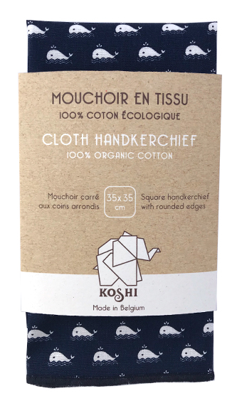 Mouchoir en tissu solo large Koshi