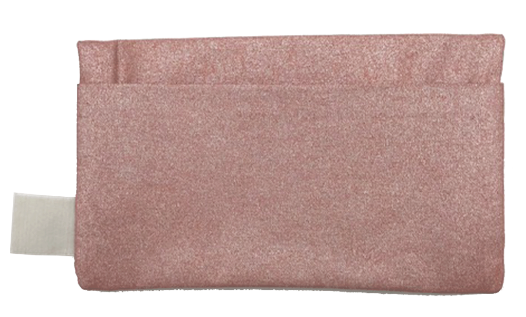 pochette rose pour mouchoirs