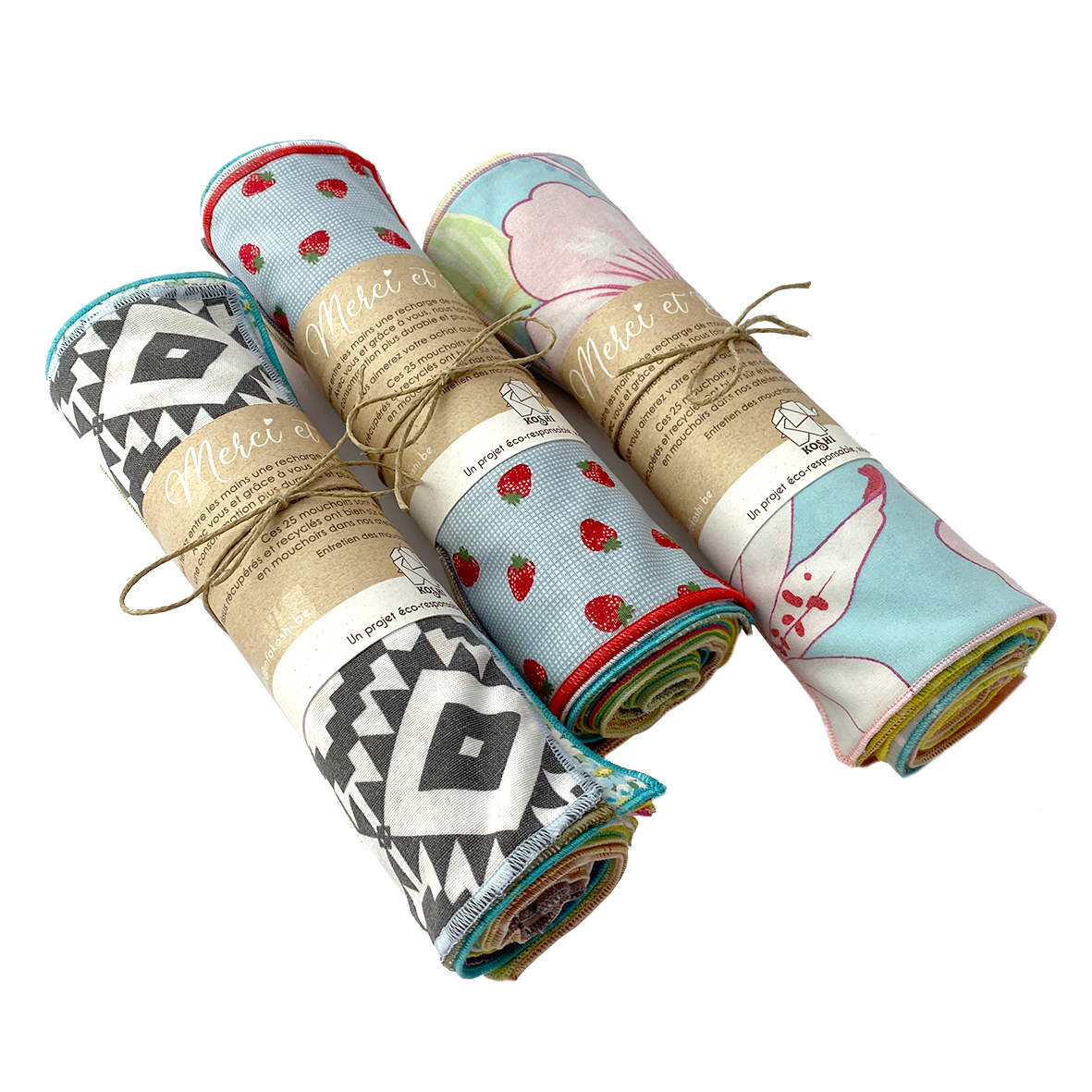 Lot De 20 Mouchoirs "I Love You" - 2 Paquets De 10 - Motif Cœur Et Message - 4 Couches, 22x21 Cm - Cadeau Romantique, Attention